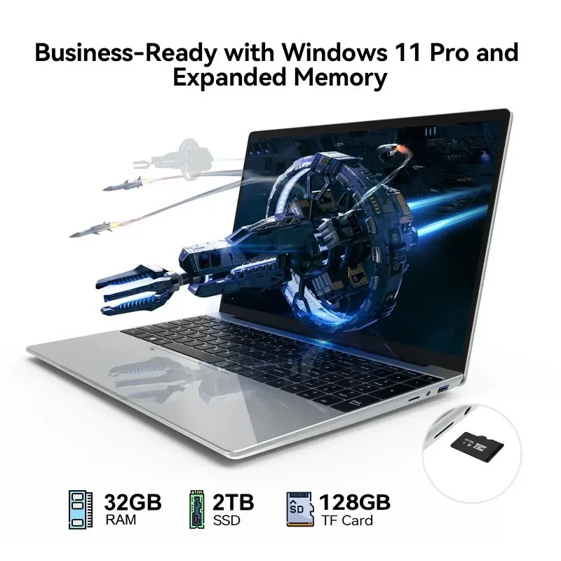 2026 New 15.6' Intel N150 Wind - Ddr4 32Gb ulasan dan harga