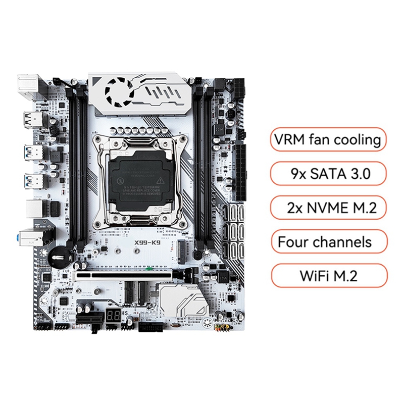 ●X99 K9 Motherboard LGA 2011-3 - Ddr4 Ram ulasan dan harga