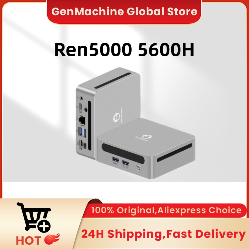  GenMachine Mini PC AMD Ryzen - Ddr4 Desktop Ram ulasan dan harga