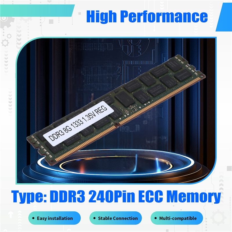 8GB DDR3 1333MHZ Ecc Ram Memor - Ddr3 8Gb ulasan dan harga