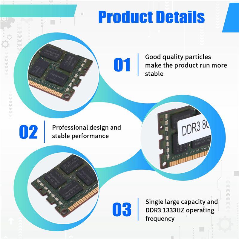 8GB DDR3 1333MHZ Ecc Ram Memor - Ddr3 8Gb ulasan dan harga